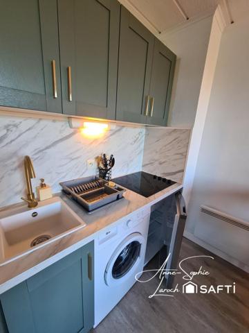 LIBRE DE BAIL + REFAIT+ CLIMATISÉ+  VENDU MEUBLÉ