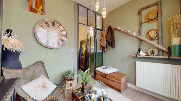 Cinq-Mars-la-Pile (37130) Maison de ville avec jardin intimiste