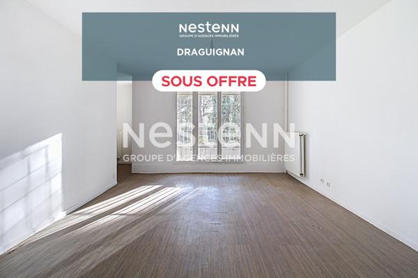 A VENDRE DRAGUIGNAN Appartement T3 de 66 m² avec BALCON et TERRASSE