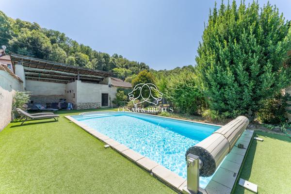 Exclusivité – Maison 7 pièces de 218 m² – Maubec – Demeure d’histoire et piscine