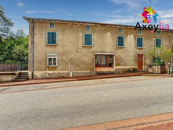 Villemontais (42155) A VENDRE - SECTEUR VILLEMONTAIS - MAISON DE VILLAGE 5 CHAMBRES