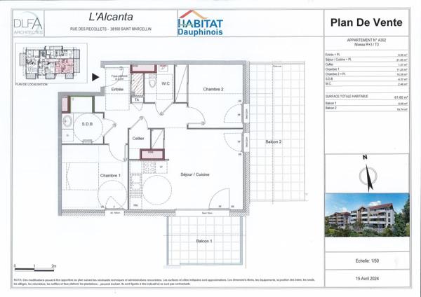 T3 DANS RESIDENCE EN CONSTRUCTION