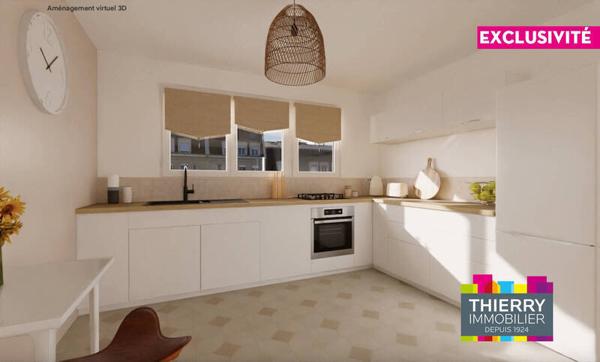 Appartement 3 pièces - 44100 Nantes -  Canclaux - Mellinet