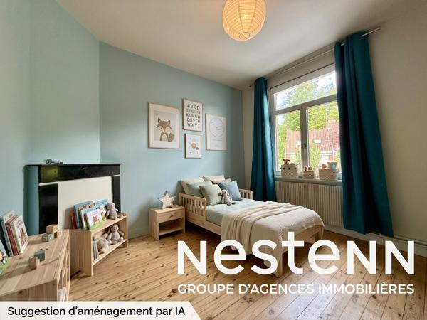 LAMBERSART BOURG MAIRIE : Maison Rénovée 4 chambres et jardin