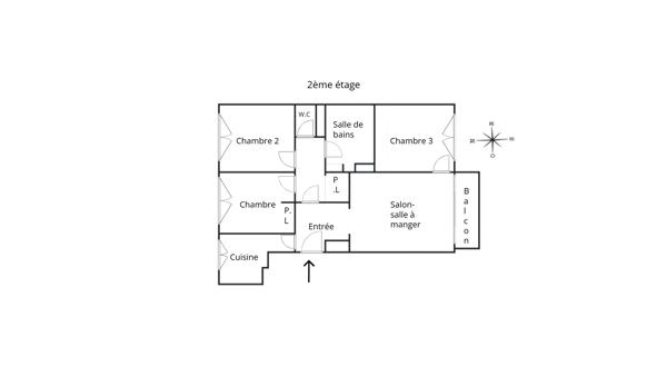 Appartement
         4 pièces
        - 82 m² 585 000 € *