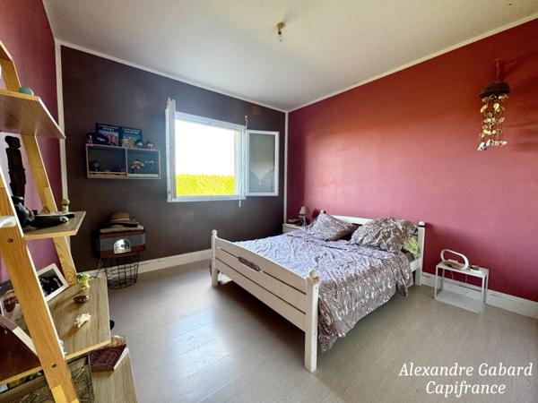 Maison de plain-pied 110 m² habitables - 3 chambres - Jardin