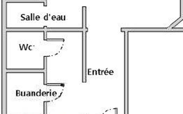 Appartement à louer    2 pièces •  Saint-Privat-des-Vieux
