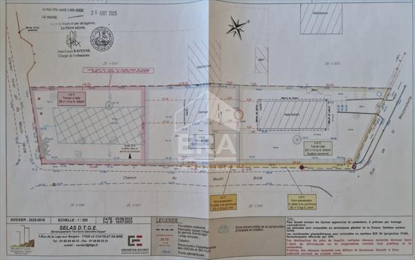 Terrain La Chapelle Gauthier 506 m2