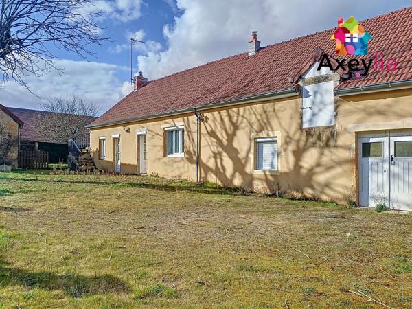 Rigny-sur-Arroux (71160) Maison de T4 de 122m² de plain pied