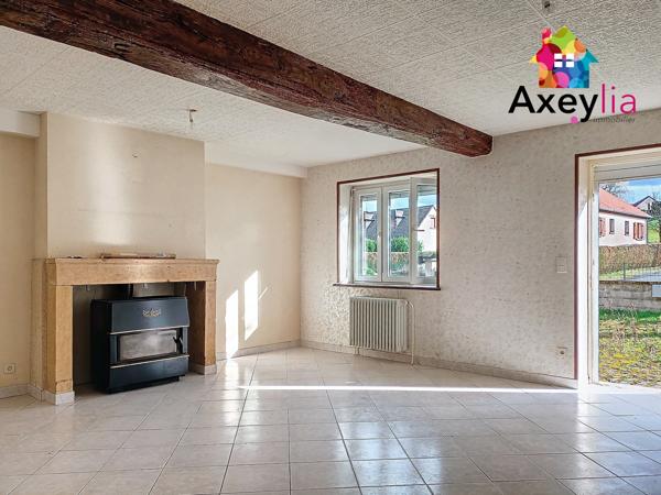 Rigny-sur-Arroux (71160) Maison de T4 de 122m² de plain pied