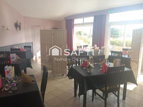 Hôtel Bar Restaurant 450m2 à vendre, potentiel exceptionnel