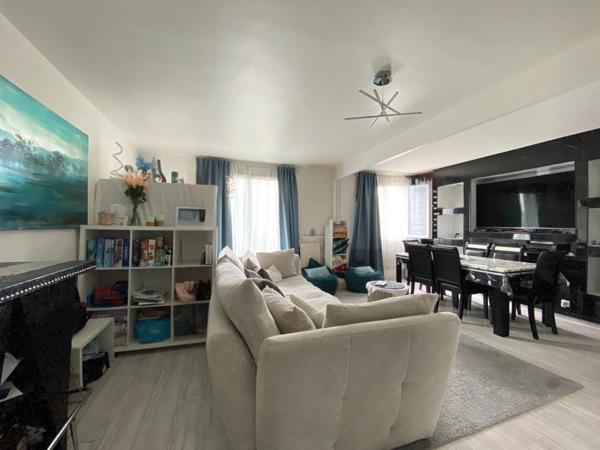 Appartement lumineux, double séjour, balcon verdoyant, quartier familial recherché à Domont (95)