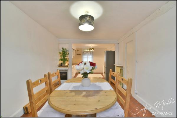 Dpt Cher (18), Le Châtelet - à vendre - maison 6 pièces 128 m² + terrain + dépendances