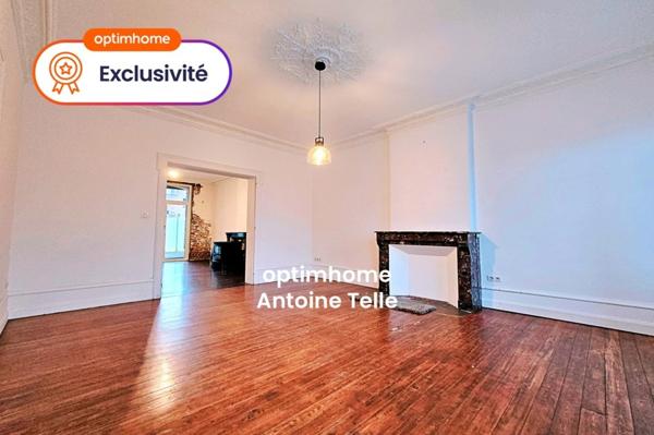 Exclusivité - Le Cateau - Grande maison familiale 175 m² – Jardin clos – 4 chambres possibles