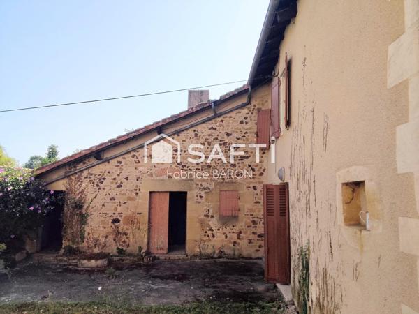 MAISON DE VILLAGE 169 M² + GRANGE AMÉNAGEABLE