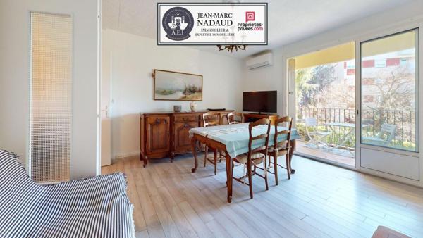 Fréjus - T3 complet : terrasse, loggia, garage, grande cave, 3 parkings privés