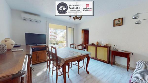 Fréjus - T3 complet : terrasse, loggia, garage, grande cave, 3 parkings privés