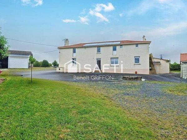 Maison de campagne 155 m² – Vue dégagée et combles aménageables