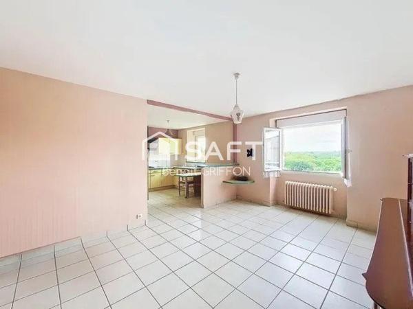 Maison de campagne 155 m² – Vue dégagée et combles aménageables