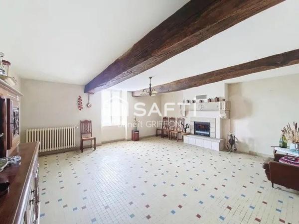 Maison de campagne 155 m² – Vue dégagée et combles aménageables
