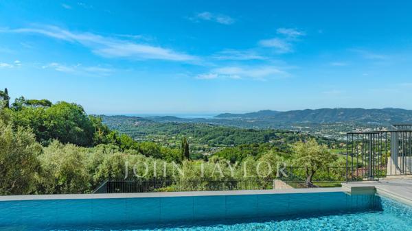 Propriété d’exception de très grand standing, vue panoramique collines et mer