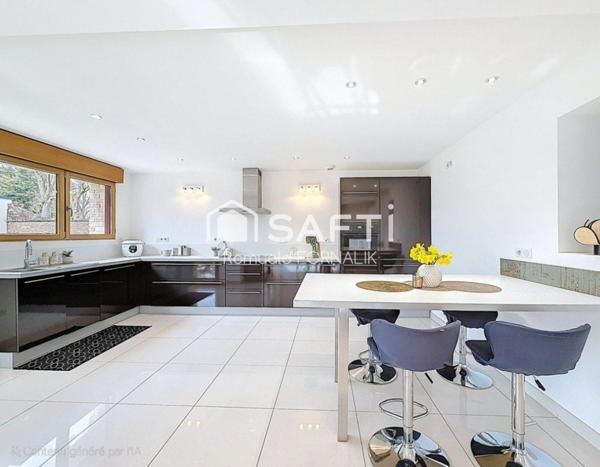 Maison individuelle 4 chbrs - 163 + 40m² - DPE A-A