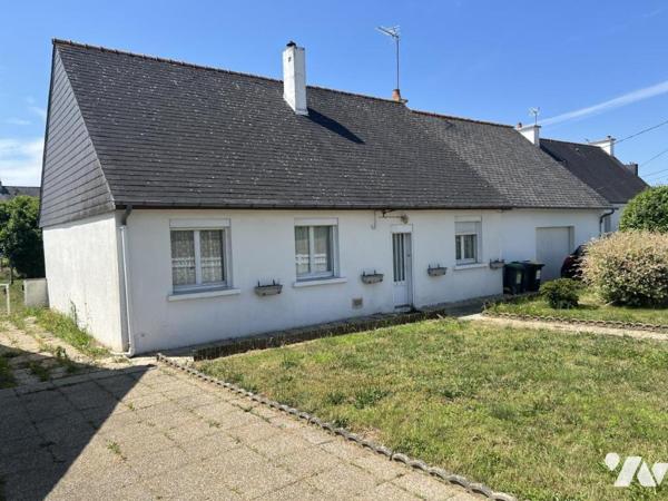 BRANDERION au bourg maison de plain pied sur 817 m² de terrain