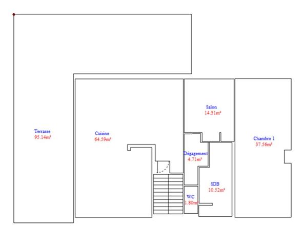 Entre Riotord 43220 et Marlhes 42660 maison sur sous-sol complet 175m² habitables 3/4 chambres sur 2643m² de terrain avec entrepôt indépendant de 160m²  idéal pour un artisan