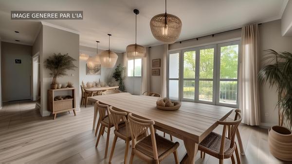 À vendre : Appartement spacieux de 5 pièces à Vannes à rénover - cave et parking