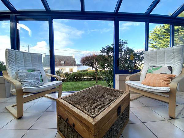 à vendre à Séné Maison avec vue sur le Golfe du Morbihan sous sol complet carport