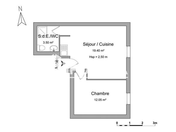 Location Appartement 2 pièces 35 m² - RUE DU CONTE DES PERMISSIONS, 40 Divonne Les Bains 01220
