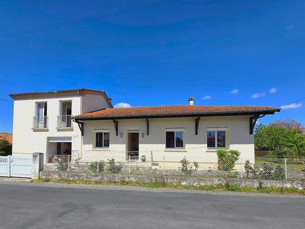 Villeneuve-sur-Lot (47300) Maison avec T1 bis et jardin