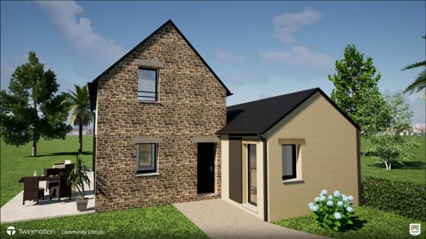 Maison à construire - 3 chambres - Jardin - Saint-Malo