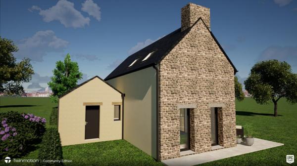 Maison à construire - 3 chambres - Jardin - Saint-Malo