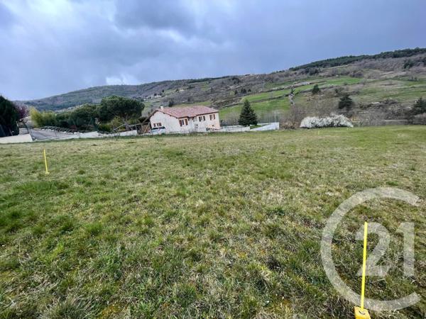 Terrain à vendre  2894 m2 BOULIEU LES ANNONAY - 07