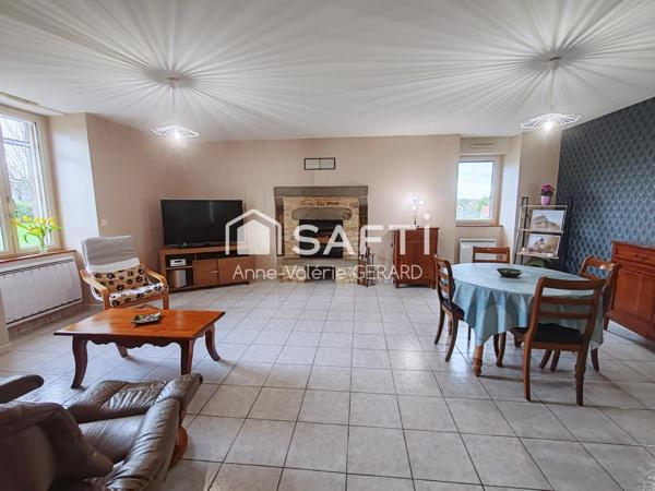 Maison en parfait état, 105m² - terrain clos 4539m²