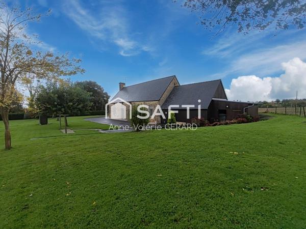 Maison en parfait état, 105m² - terrain clos 4539m²