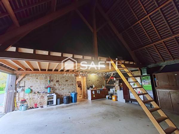 Maison en parfait état, 105m² - terrain clos 4539m²