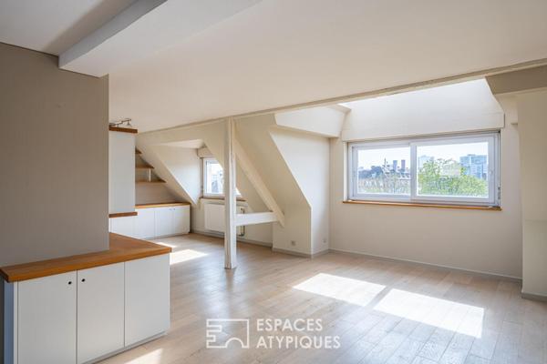 Duplex en dernier étage avec ascenseur secteur Orangerie Vauban
