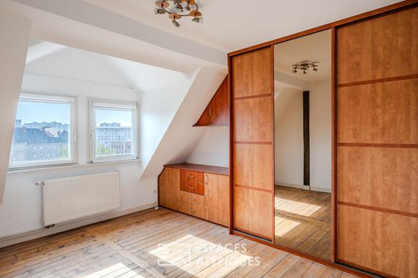 Duplex en dernier étage avec ascenseur secteur Orangerie Vauban