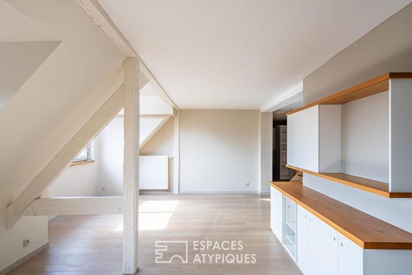 Duplex en dernier étage avec ascenseur secteur Orangerie Vauban
