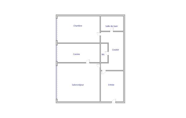 Appartement à vendre 2 pièces 47 m² Villejuif