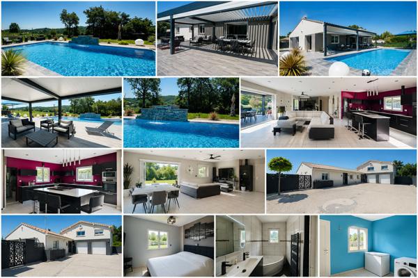 10 MINUTES BESSIERES ? Propriété familiale de standing de 175 m² avec piscine, spa, double habitation et prestations haut de gamme