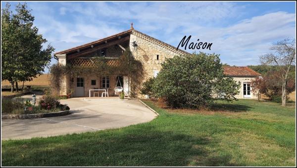 Hameau de charme au bout du chemin...La ROMIEU 32480