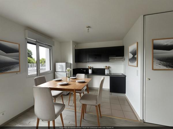 Appartement ST Joseph de Porterie 67 m2 terrasse et box,  
Nantes 44000