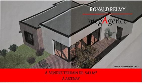 Terrain à AIZENAY, 85190 - 543m²