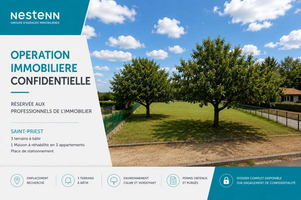 Opération Immobilière reservée aux professionnels de l'immobilier
