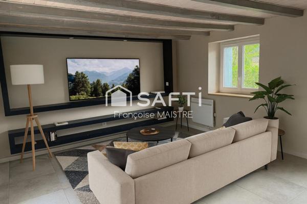 Maison familiale avec 3 chambres et studio indépendant