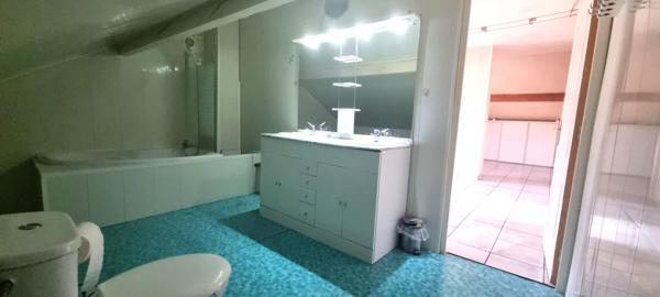 Grande maison familiale ou 2 appartements sur terrain d'environ 13 ares