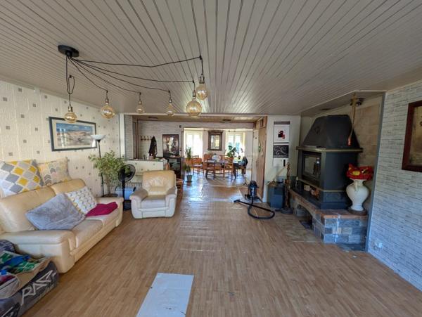 SAINT CARADEC TREGOMEL GRANDE MAISON DE 5 PIECES DE 130M² ENVIRON PARCELLE DE 1316m²